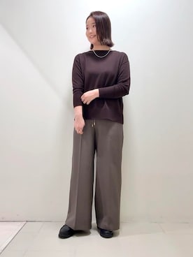 YUIさん（レディース・160cm）の冬コーディネート