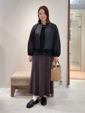 YUIさん（レディース・160cm）の秋コーディネート