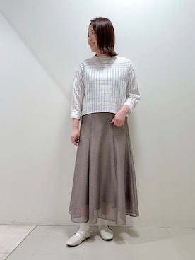 YUIさん（レディース・160cm）の春コーディネート