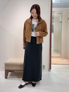 「UNTITLED（アンタイトル）のアイテム」を使った、YUIさん（レディース・160cm）の秋コーディネート