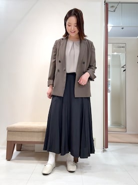 YUIさん（レディース・160cm）の春コーディネート