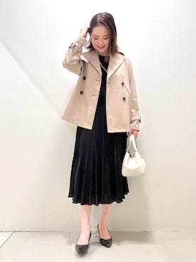 YUIさん（レディース・160cm）の春コーディネート