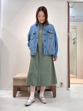 「UNTITLED（アンタイトル）のアイテム（ワンピース/ドレス）」を使った、YUIさん（レディース・160cm）の春コーディネート