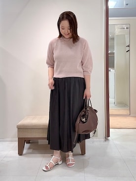 「UNTITLED（アンタイトル）のアイテム」を使った、YUIさん（レディース・160cm）の夏コーディネート