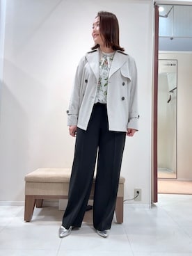 YUIさん（レディース・160cm）の春コーディネート
