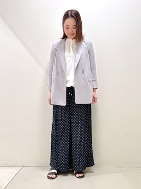 YUIさん（レディース・160cm）の春コーディネート