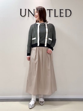 「SOUP（スープ）のアイテム」を使った、YUIさん（レディース・160cm）の春コーディネート