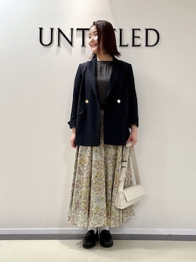 YUIさん（レディース・160cm）の春コーディネート