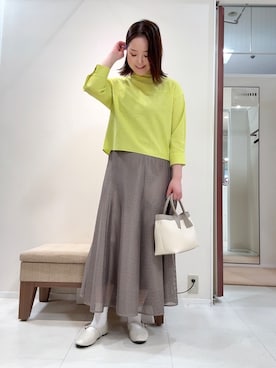 YUIさん（レディース・160cm）の春コーディネート