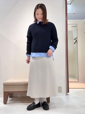YUIさん（レディース・160cm）の春コーディネート