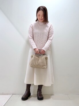 YUIさん（レディース・160cm）の冬コーディネート