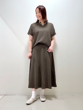 「UNTITLED（アンタイトル）のアイテム」を使った、YUIさん（レディース・160cm）の春コーディネート
