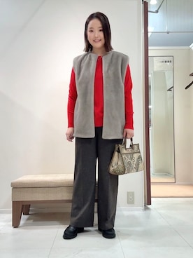 YUIさん（レディース・160cm）の春コーディネート