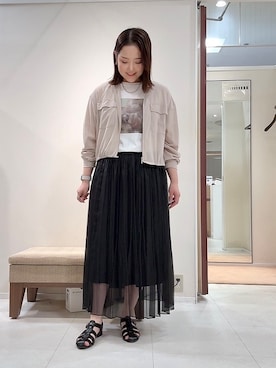YUIさん（レディース・160cm）の夏コーディネート