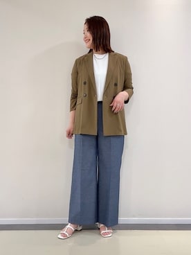 YUIさん（レディース・160cm）の春コーディネート