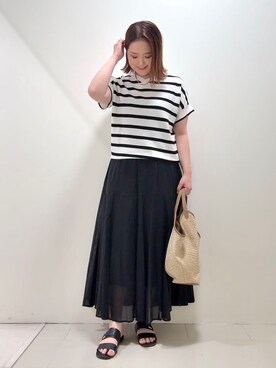 YUIさん（レディース・160cm）の夏コーディネート