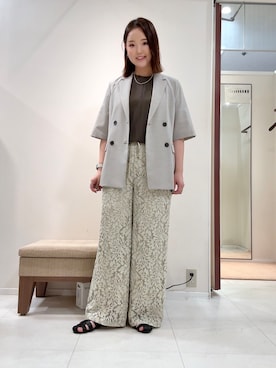 YUIさん（レディース・160cm）の夏コーディネート