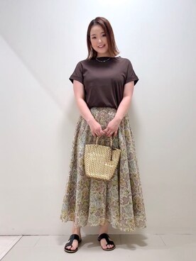 YUIさん(レディース・160cm)の夏コーディネート
