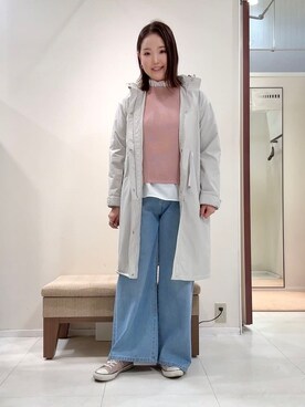 「cloenc（クロエンス）のアイテム（パンツ）」を使った、YUIさん（レディース・160cm）の春コーディネート