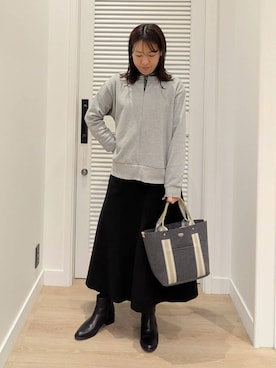 enさん（レディース・158cm）の冬コーディネート