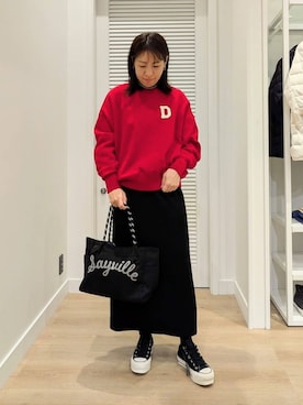 enさん（レディース・158cm）の冬コーディネート
