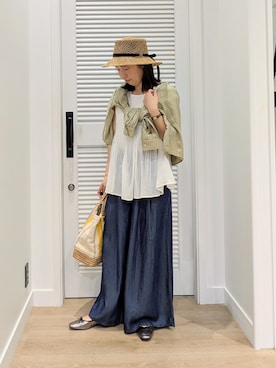 enさん（レディース・158cm）の春コーディネート