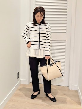 enさん（レディース・158cm）の春コーディネート