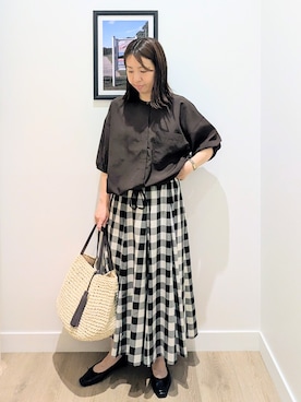 enさん(レディース・158cm)の夏コーディネート