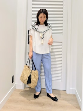 enさん(レディース・158cm)の夏コーディネート