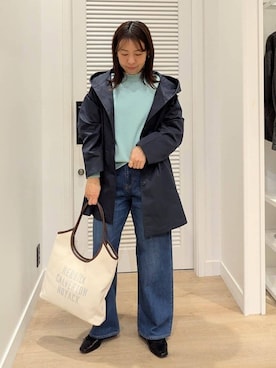 enさん（レディース・158cm）の冬コーディネート