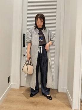enさん（レディース・158cm）の春コーディネート