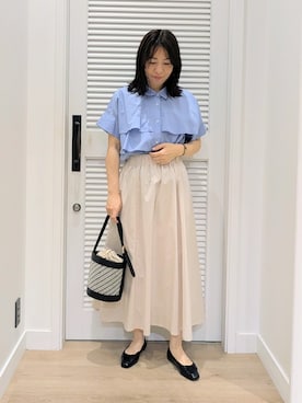 enさん(レディース・158cm)の夏コーディネート