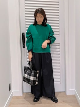 enさん（レディース・158cm）の秋コーディネート