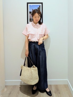 enさん（レディース・158cm）の夏コーディネート