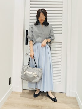 enさん(レディース・158cm)の夏コーディネート