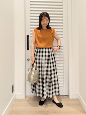 enさん(レディース・158cm)の夏コーディネート