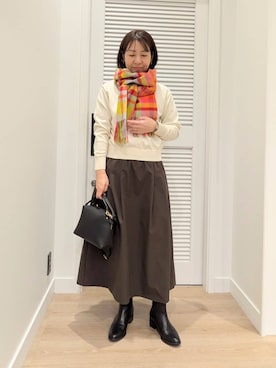 enさん(レディース・158cm)の冬コーディネート