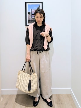 enさん(レディース・158cm)の夏コーディネート