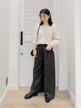 enさん（レディース・158cm）の秋コーディネート