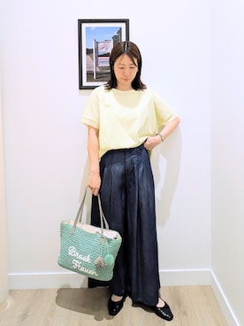 enさん(レディース・158cm)の夏コーディネート