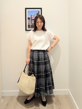 enさん(レディース・158cm)の夏コーディネート
