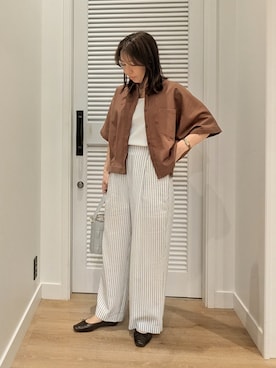 enさん（レディース・158cm）の春コーディネート