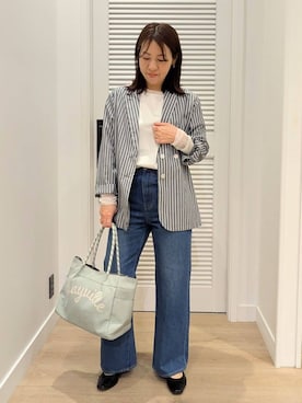 enさん（レディース・158cm）の春コーディネート