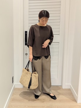 enさん(レディース・158cm)の夏コーディネート