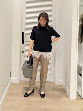enさん(レディース・158cm)の夏コーディネート