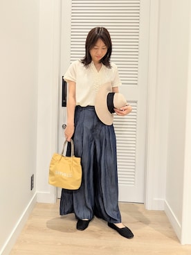enさん(レディース・158cm)の夏コーディネート