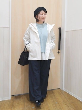 「Airpapel（エアパペル）のアイテム」を使った、たぐちゃんさん（レディース・153cm）の冬コーディネート