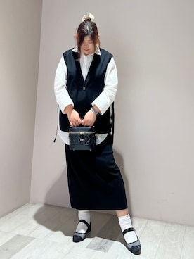 「ESPERANZA（エスペランサ）のアイテム（パンプス）」を使った、yumiさん（レディース・162cm）の春コーディネート