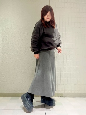 「ESPERANZA（エスペランサ）のアイテム」を使った、yumiさん（レディース・162cm）の冬コーディネート