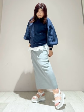 yumiさん（レディース・162cm）の春コーディネート